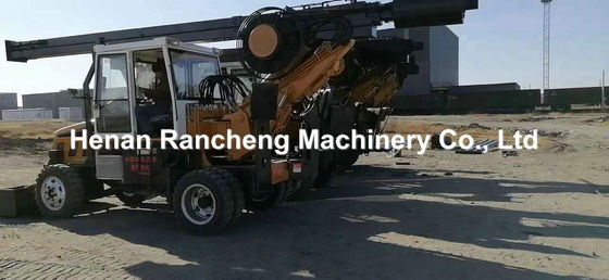 Loại bánh xe Auger Đặt đống Hydraulic Rig 11m / 13m / 15m / 20m Độ sâu