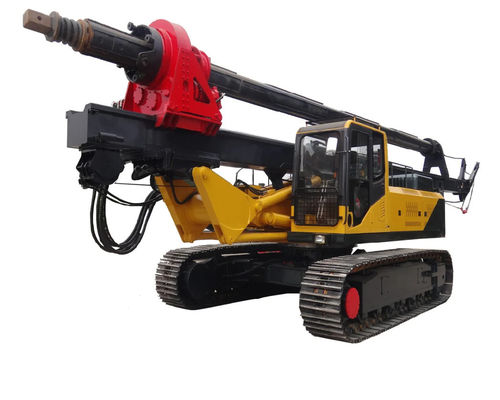 20m Độ sâu khoan thủy lực quay giếng khoan Rig 205 mã lực động cơ diesel