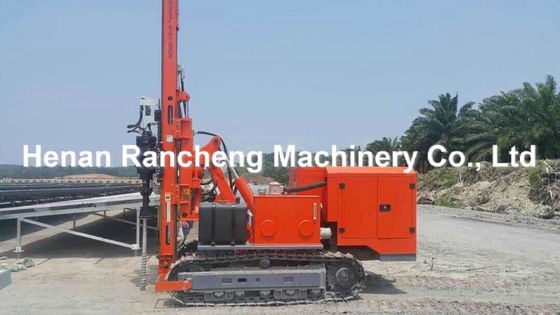 100m Depth Crawler Hydraulic Solar Pile Driver Cả 2 Rotary Drilling và Ramming