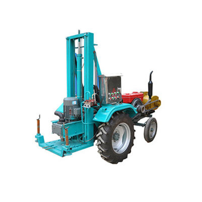 Máy khoan lỗ sâu 150m 30KW Máy kéo bốn bánh Máy khoan giếng nước