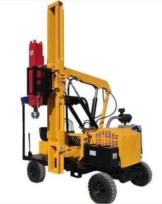 Thiết bị điều khiển đống năng lượng mặt trời 39KW Động cơ 170 cm Độ sâu khoan 260cm Độ cao đống