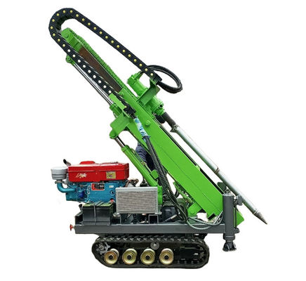 Máy xách tay cao su được gắn trên ổ cắm năng lượng mặt trời 25HP Động cơ diesel 30m Độ sâu cột