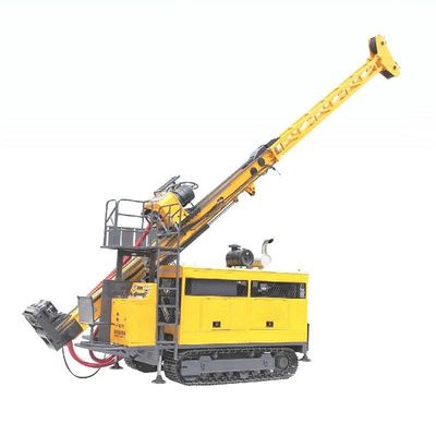 Crawler gắn máy khoan lõi 240HP Động cơ diesel 1000m - 2000m Độ sâu