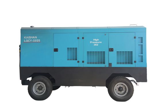 2.5Mpa áp suất làm việc 550HP máy nén khí khoan 33m3 / phút Capacity