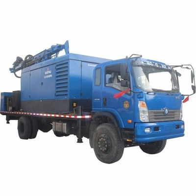 300m Độ sâu giếng nước khoan 266HP Động cơ xe tải 115 - 350mm Dia