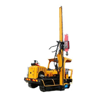 Máy điều khiển đống năng lượng mặt trời thủy lực 70KW Điện lực động cơ 50mm - 300mm Bore Dia