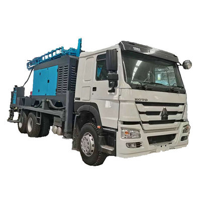 129HP động cơ diesel Máy khoan giếng nước 450m Độ sâu khoan 500mm Dia
