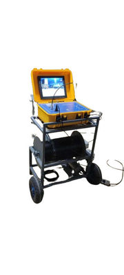 Máy ảnh kiểm tra áp suất giếng thăm dò 500m Máy ảnh lỗ khoan để tự hiệu chuẩn Độ sâu Phạm vi đo 0-1000 mét