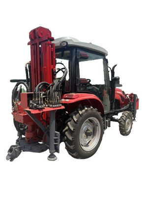 2000mm Feed Stroke máy khoan lỗ với độ sâu 260m Hydraulic trailer gắn nước giếng khoan giếng