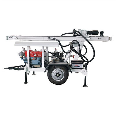RC120W Máy khoan giếng nước nhỏ thích hợp cho búa xuống lỗ và khoan xoay