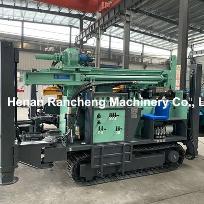 300m Độ sâu 350mm Chiều kính giếng nước loại crawler máy khoan với điều khiển thủy lực đầy đủ
