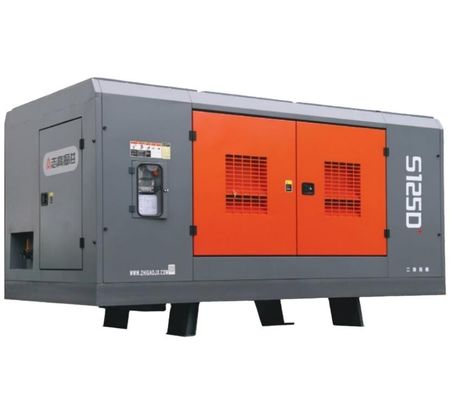 S125D máy nén không khí với động cơ Cu-mmins 410KW cho khoan 300-400m