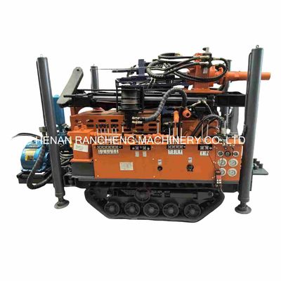 Máy khoan giếng nước Mini Crawler 180m mạnh mẽ với động cơ YuChai 77.3KW để khoan lỗ