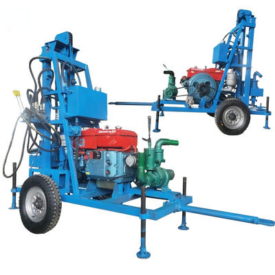 Máy khoan giếng nước nhỏ 150m có thể di chuyển