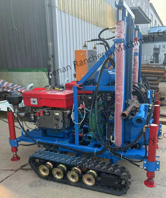 Máy khoan giếng nước nhỏ 160m với động cơ 35HP
