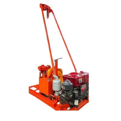 Máy khoan lõi thủy lực di động 150m Khảo sát khoan lõi địa chất