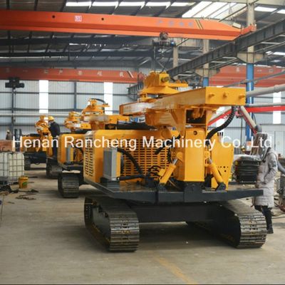 20-100m Depth Crawler Hydraulic Solar Pile Driver cả Rotary và Hammer Drilling