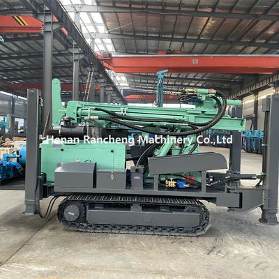 DTH khoan khoan 300m Depth Bore Crawler gắn máy với động cơ 85KW