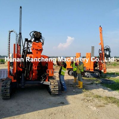 20 - 100m Depth Crawler Động cơ đống năng lượng mặt trời thủy lực với mô-men xoắn 7000N.M