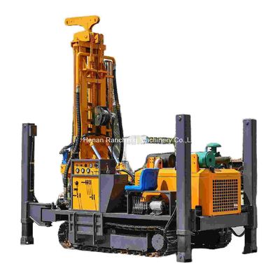 Độ sâu khoan 300m Sức mạnh 85KW Máy khoan nước thủy lực