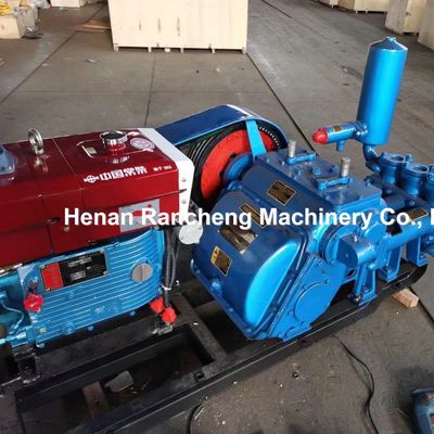 Máy bơm bùn 100mm mạnh mẽ với xi lanh 65mm và động cơ 28HP