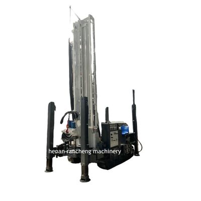Châu Âu 350m Crawler Hard Rock Water Well Drilling Rig Với 91KW sức mạnh