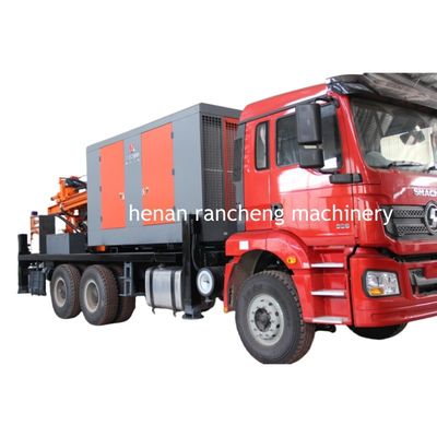 Máy khoan giếng nước trên xe tải 200m