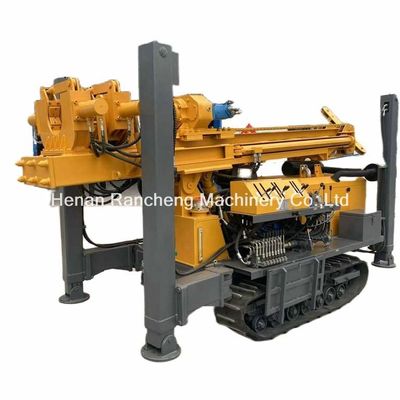European Hydraulic Leg 55KW Động cơ diesel Crawler khoan giếng nước khoan giếng