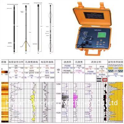 Máy dò nước dưới lòng đất SP Kháng thản Gamma tự nhiên Nhiệt độ ghi lại