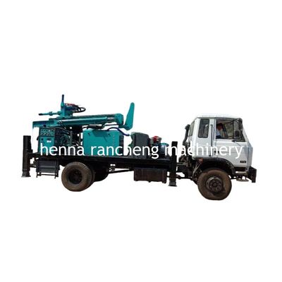 300m Deep Rock Borehole Bore Rig Truck Đặt máy giếng nước