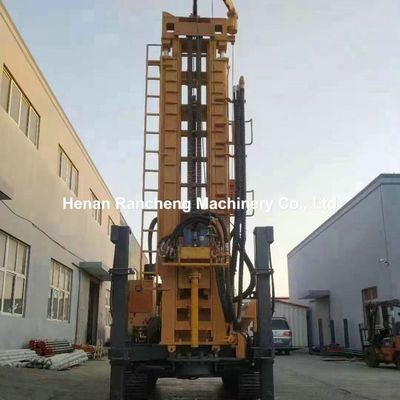 Máy khoan giật thủy lực 1000m Đường khoan khí nén với động cơ diesel