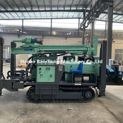 800m 154KW Cummins thủy lực Crawler máy khoan lỗ mỏ cho khoan đá
