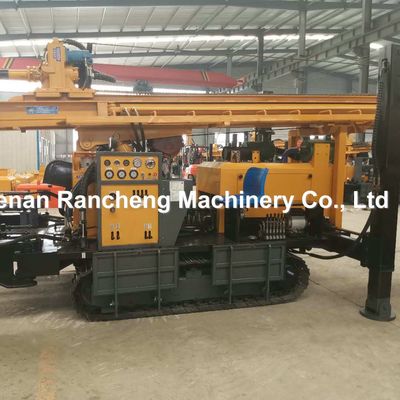 800m Geotechnical Hydraulic Crawler Drilling Machine cho điều hòa không khí địa nhiệt