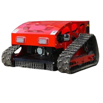 Máy cắt cỏ hybrid bốn bánh điều khiển từ xa loại Crawler (động cơ xăng + động cơ điện)