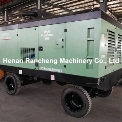 1107CFM 25bBar Động cơ diesel Máy nén vít Máy nén không khí di động