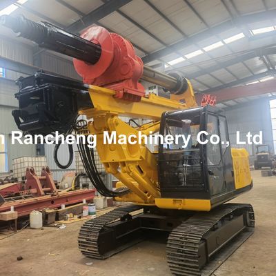 RCQ515M Máy khoan mini đống khoan Độ sâu 15m Máy khoan quay nhỏ thủy lực
