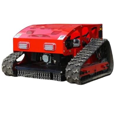Crawler loại bốn bánh xe lai điều khiển từ xa máy cắt cỏ 8HP động cơ xăng