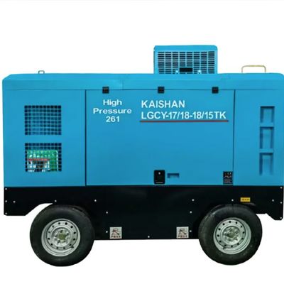 KAISHAN LGCY Diesel Máy nén không khí vít nhỏ cho khai thác mỏ và khoan giếng nước