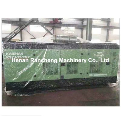 29m³/phút (1025cfm) Máy nén khí Dung tích khí: 1036CFM Áp suất làm việc: 23bar Động cơ Yuchai 400HP