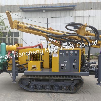 Loại Crawler thủy lực giếng khoan nước Rig cho 3500-3800Nm Max mô-men xoắn của quay