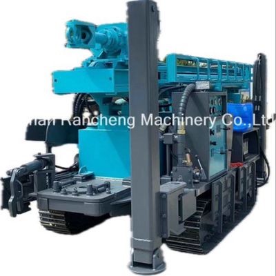 350m Hard Rock Crawler Máy khoan giếng nước 91KW Động cơ diesel
