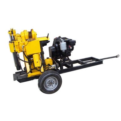 200m Độ sâu thủy lực nhỏ khoan khoan giàn Mutil chức năng máy khoan với động cơ diesel 20HP
