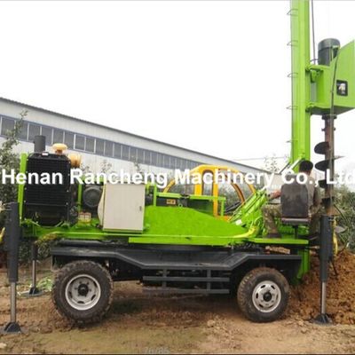 Giàn khoan cọc nhồi RCQ-10W thủy lực toàn phần - Độ sâu 10m, Tốc độ quay 2200 V/phút