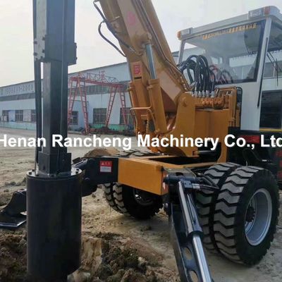 RCQ-10W Full Hydraulic Piling Rig - Độ sâu 10m Với tốc độ di chuyển 40km/h