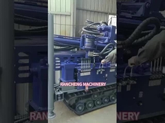 Máy khoan giếng nước sâu 180m 77.3KW Động cơ Crawler Máy khoan giếng nước