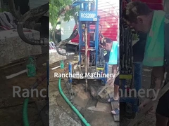 Độ sâu tối đa 150m RCS200C Máy khoan giếng nước nhỏ